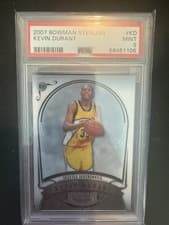 2007 Bowman Sterling Kevin Durant #KD