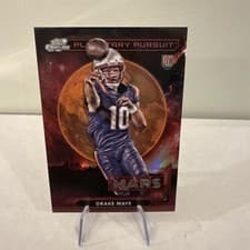 2024 Topps Chrome Cosmic Planetary Pursuit - Mars Drake Maye #PPMR-DM card