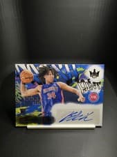 2024-25 Panini Court Kings Fresh Paint Autographs Bobi Klintman #FP-BOB card