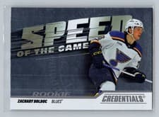 Zachary Bolduc 2024-25 Upper Deck Credentials Speed of the Game Rookies card