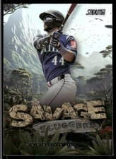 2025 Stadium Club Savage Sluggers Julio Rodríguez #SS-1 card