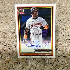 Barry Bonds 2026 Topps 1991 Topps Autographs card