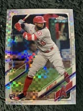 Jo Adell 2021 Topps Chrome card