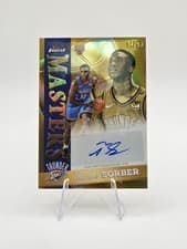 2025-26 Finest Masters Autographs Thomas Sorber #MA-TS card