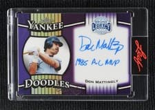 2025 Leaf Bronx Legacy Yankee Doodles Don Mattingly #YD-DM1 card