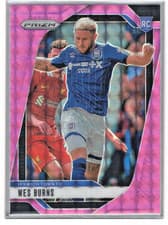 Wes Burns 2024 Panini Prizm Premier League card
