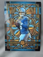 2025 Panini Mosaic Stained Glass Oversized Jaxson Dart #19 card
