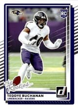 2025 Donruss Rookies & Highlights Base Set Teddye Buchanan #DRH-58 card