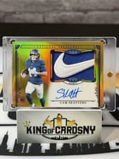 Cam Skattebo 2025 Panini National Treasures Collegiate Rookie Signature card
