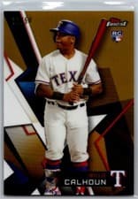 Willie Calhoun 2018 Topps Finest card