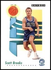 Scott Brooks 1991-92 SkyBox Base Set card