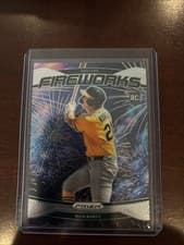2025 Panini Prizm Fireworks Nick Kurtz #23 card