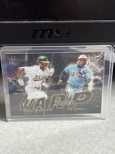 2025 Topps Dynamic Duals Warp Speed Rickey Henderson / Tim Raines #WS-04 card