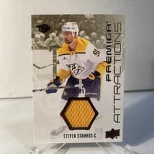 2024-25 Upper Deck Premier Premier Attractions Jersey Steven Stamkos #PA-SS card