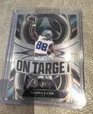 2025 Panini Select On Target CeeDee Lamb #8 card