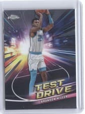 2024-25 Topps Chrome Test Drive Brandon Miller #TD-4 card