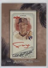 Felix Jorge 2018 Topps Allen & Ginter Framed Mini Autographs card