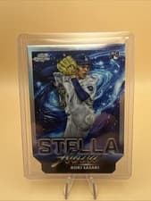 2025 Topps Cosmic Chrome Stella Nova Roki Sasaki #SN-12 card