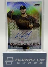 2025 Stadium Club Concentration Autographs Paul Skenes #TVA-PS card