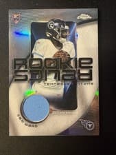 2025 Topps Chrome Rookie Relics Cam Ward #RR-CW card