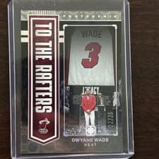 2024-25 Panini Photogenic To the Rafters Set Dwyane Wade #5 card