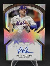 2025 Topps Five Star Five Tool Phenom Autographs Pete Alonso #FTPA-PA card