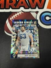 2025 Donruss The Legend Series Jeff Saturday #TLS-JSA card