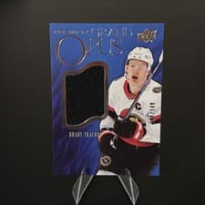 2024-25 Upper Deck Premier Grand Opus Jersey Brady Tkachuk #GO-BT card