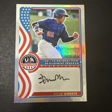 2025 Panini Stars & Stripes 16U/17U National Team Signatures Dylan Minnatee #NTS-DM card
