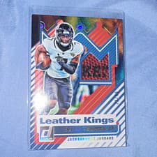 2025 Donruss Leather Kings Brian Thomas Jr. #LK-BTJ card