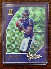 Lamar Jackson 2018 Donruss card