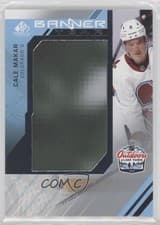 2021 SP Game Used NHL Lake Tahoe Games Banner Year Relics Cale Makar #BYLT-CM