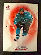 Brent Burns 2020 SP Authentic card