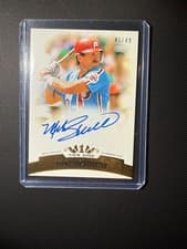2026 Topps Tier One Retro 2011 Base Autographs Mike Schmidt #R11A-MS card