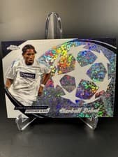 Didier Drogba 2023 Topps Chrome UEFA Club Starball Debut card