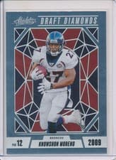 Knowshon Moreno 2024 Panini Absolute Draft Diamonds card