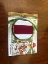 2025 Topps Museum Collection Momentous Material Jumbo Patch Relics Trea Turner #MMJP-TT card