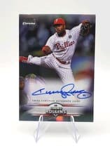 2025 Stadium Club Chrome Autographs Jimmy Rollins #SCCA-JRO card