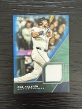 2026 Topps Major League Material Relics Cal Raleigh #MLM-CR card