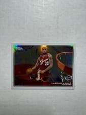 LeBron James 2009 Topps Chrome card