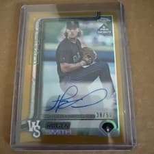 2025 Topps Pro Debut Chrome Autographs Hagen Smith #PDC-74 card