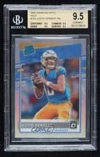 Justin Herbert 2020 Panini Donruss Optic card