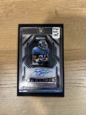 2025 Panini Prizm Black Prolific Signatures Tiki Barber #21 card