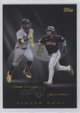 2025 Topps Dynamic Duals Dinger Duos Ronald Acuña Jr. / José Ramírez #DD-05 card