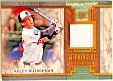 2025 Topps Museum Collection Meaningful Material Relics Adley Rutschman #MMR-ARU card