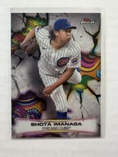 2025 Finest Smashing Through Shota Imanaga #S-6 card