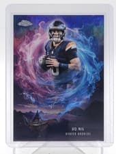 2025 Topps Chrome Game Genies Bo Nix #GG-13 card