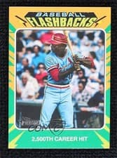 2024 Topps Heritage Mini Baseball Flashbacks Lou Brock #BF-10