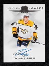 2024-25 Upper Deck The Cup Logomarks Zachary L'Heureux #LM-ZL card
