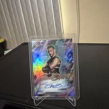 2026 Topps Chrome WWE Future Stars Autographs Ricky Saints #FSA-RIC card